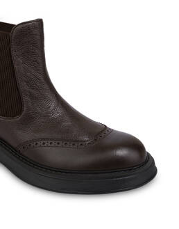 Stivaletto James in vitello granato Photo 5