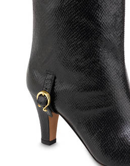 Muse-Stiefel aus Ziegenleder mit Viper-Print Photo 4