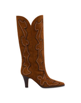 Stiefel „Austin“ aus Spaltleder Photo 1