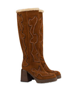 Stiefel „Austin“ aus Spaltleder Photo 2