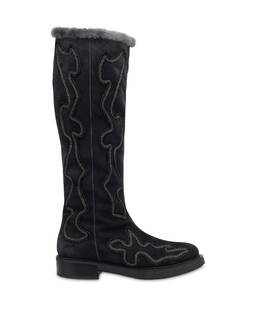 Stiefel „Austin“ aus Spaltleder Photo 1