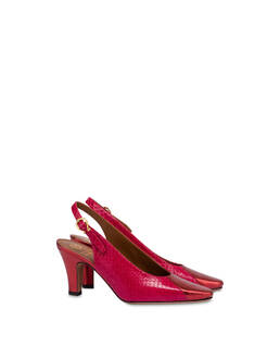 Re-Archive Pumps aus Schlangenleder und Lammfell Photo 2