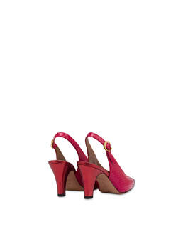 Re-Archive Pumps aus Schlangenleder und Lammfell Photo 3