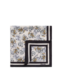 Foulard in seta a fantasia Melograni Photo 1