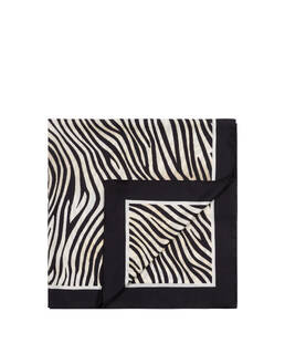 Foulard in seta con stampa Animalier Photo 1