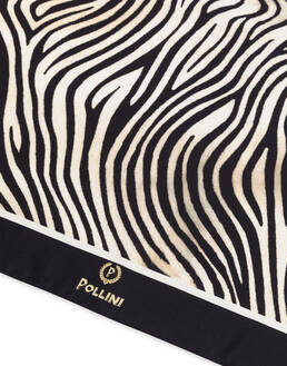 Foulard in seta con stampa Animalier Photo 3