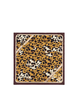 Foulard in seta con stampa maculata Photo 2