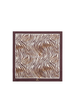 Foulard in seta con stampa Animalier Photo 2