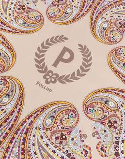 Foulard in seta con stampa Paisley Photo 3