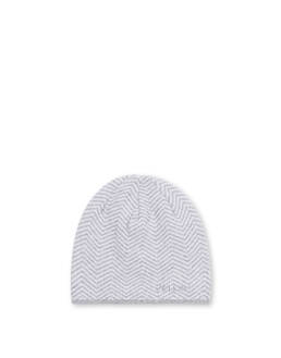 Morbido cappello in misto lana con stampa chevron Photo 1