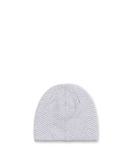 Morbido cappello in misto lana con stampa chevron Photo 2