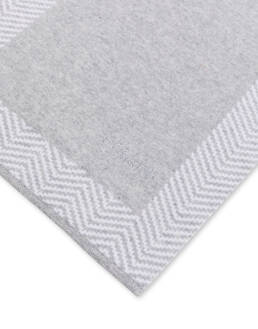 Sciarpa in misto lana con stampa chevron Photo 3